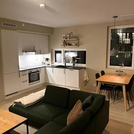 New Modern Apartment, Close To Airport * 베르겐